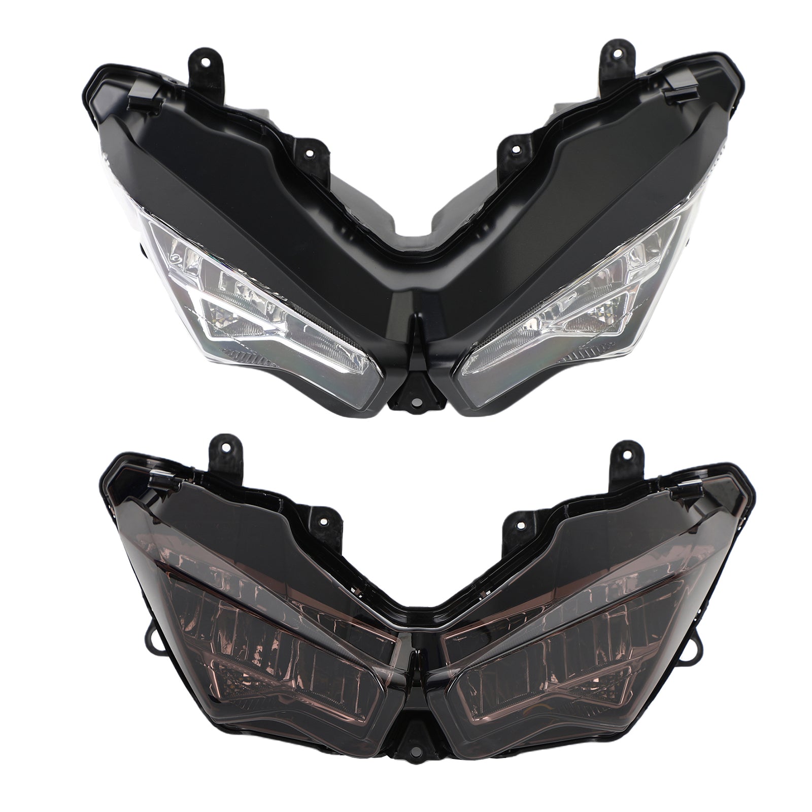 Lampe Frontale Grille De Phare Led Léger Pour Kawasaki Ninja 400 18-23