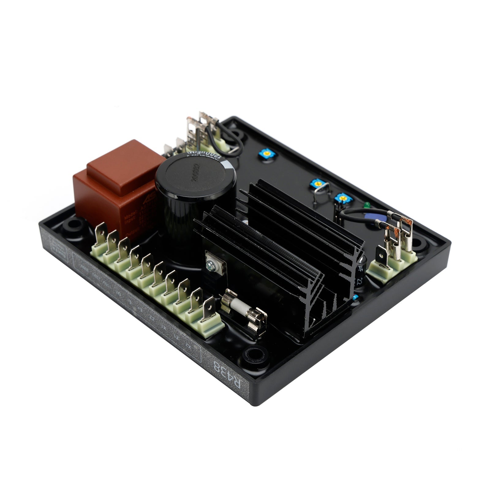 Regulador de voltaje automático AVR R438 compatible con generador Leroy Somer
