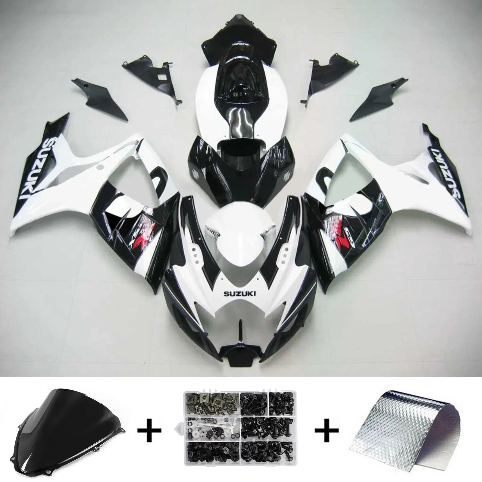 Kit de carénage Amotopart Suzuki GSXR 600/750 2006-2007