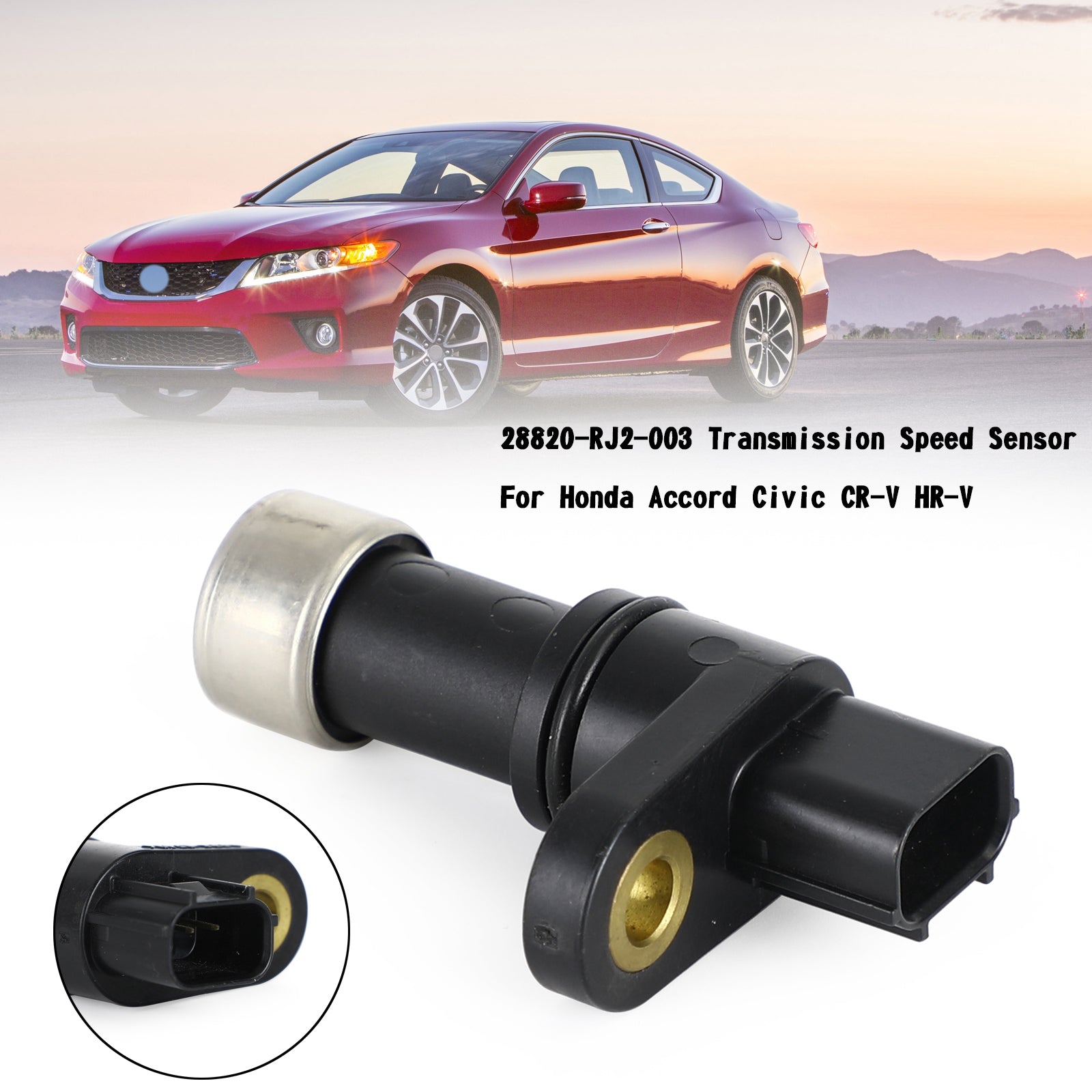 Honda Accord Civic CR-V HR-V 28820-RJ2-003 Sensor de velocidad de transmisión para