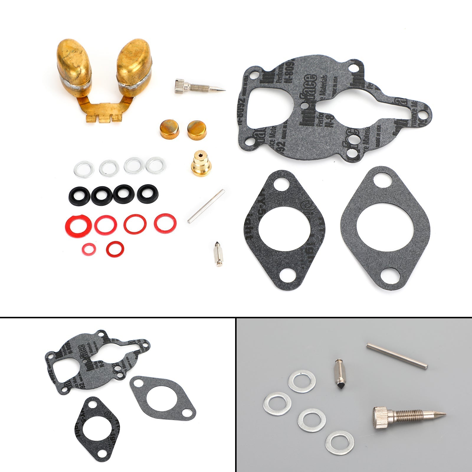 Kit de carburador 1498 13805 Float G36 para motor Clark Bobcat 632 722 732 Ford