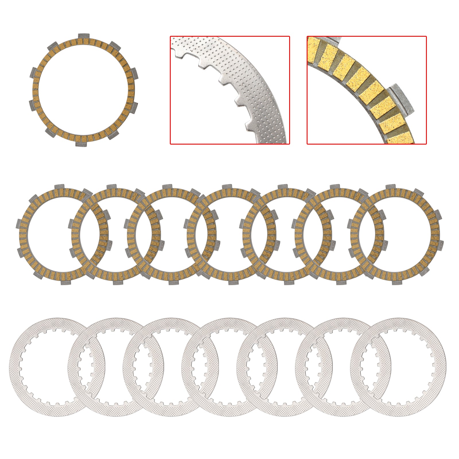 90232011000 / 90232111000 RC390 2014-2015 Kit de plaque de friction d'embrayage