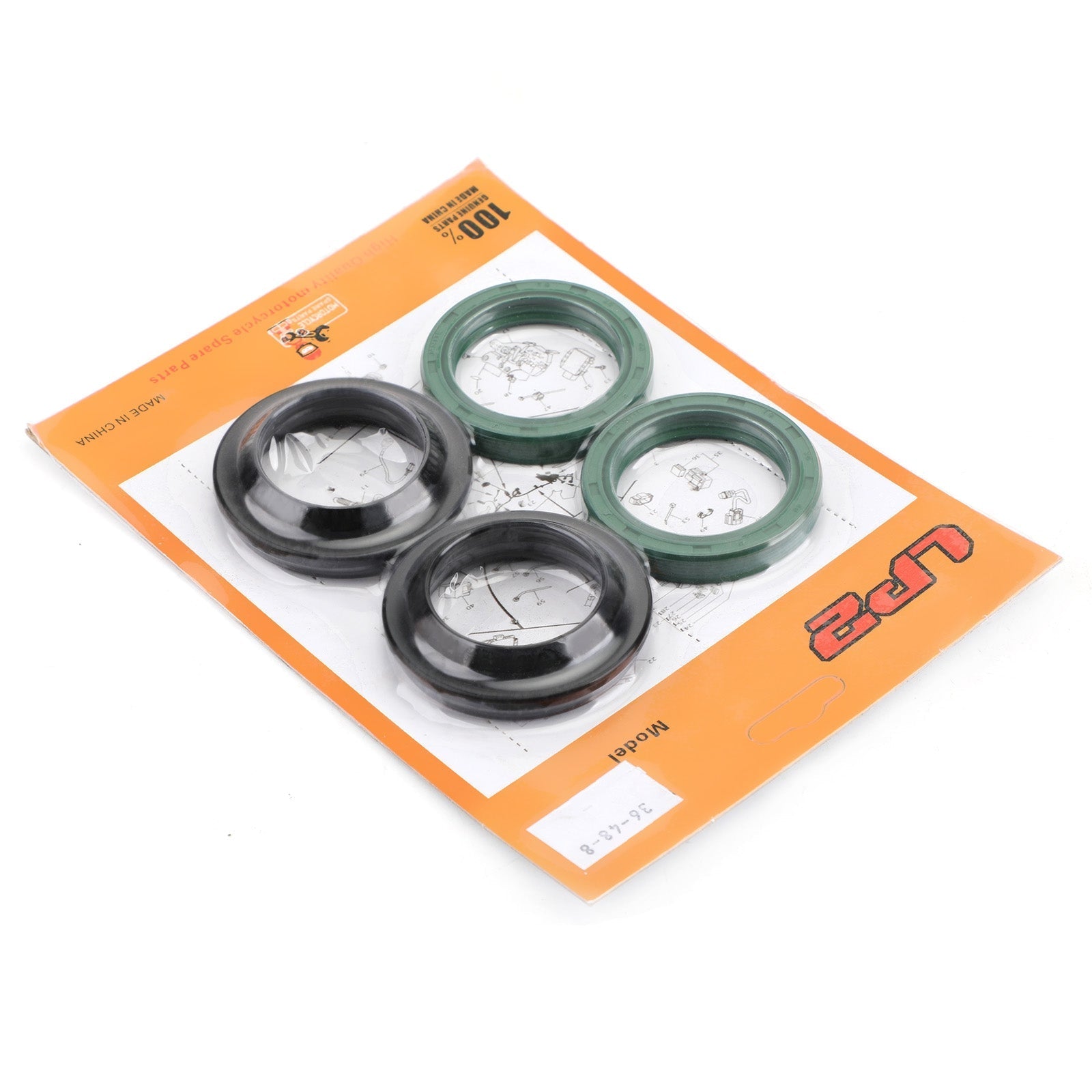 Kit guarnizioni forcella anteriore polvere olio per Yamaha DT80 XJ 600 650 750 XS 750 850 XV YZ generico