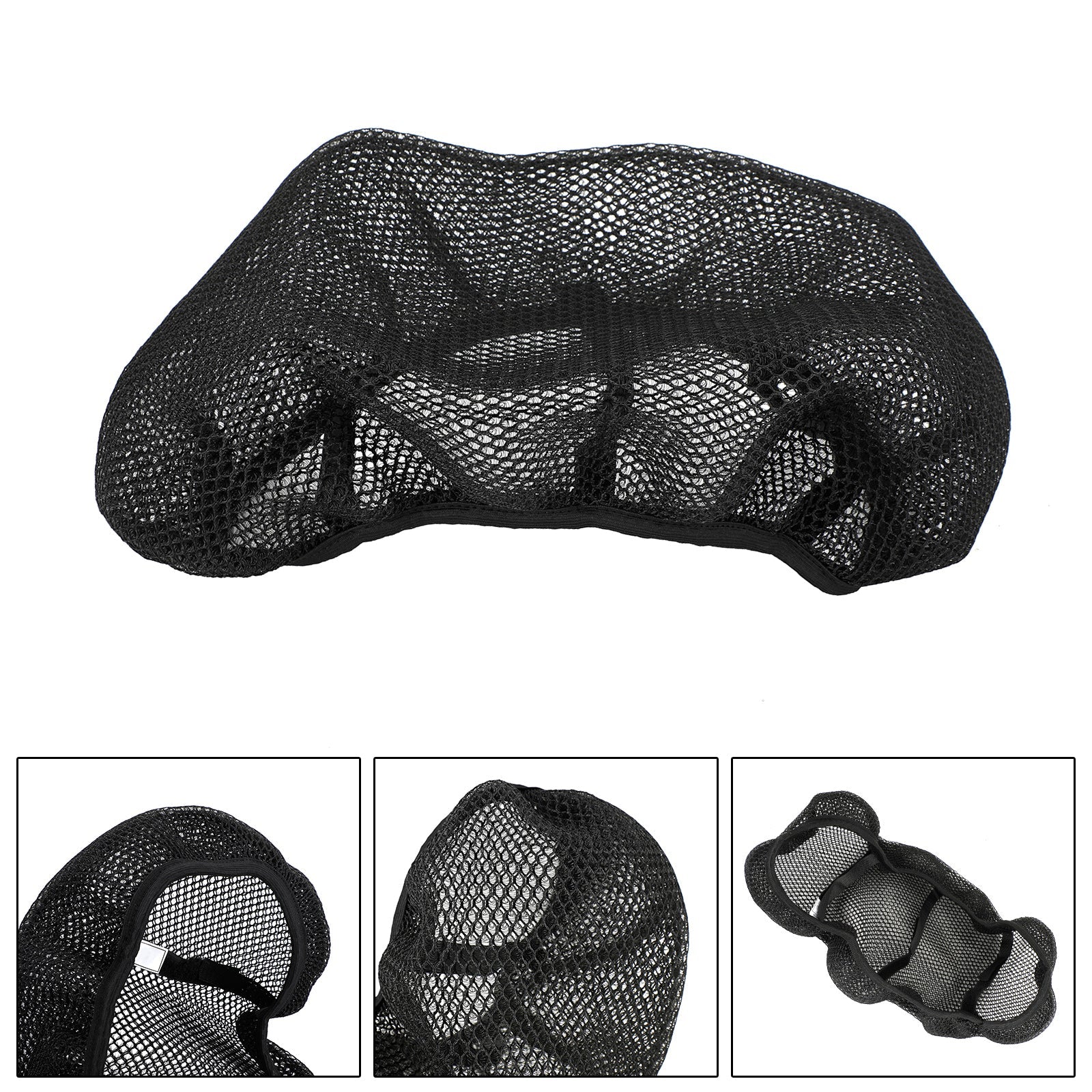 Funda de asiento de malla Universal Xl resistente al calor para motocicleta Scooter moto