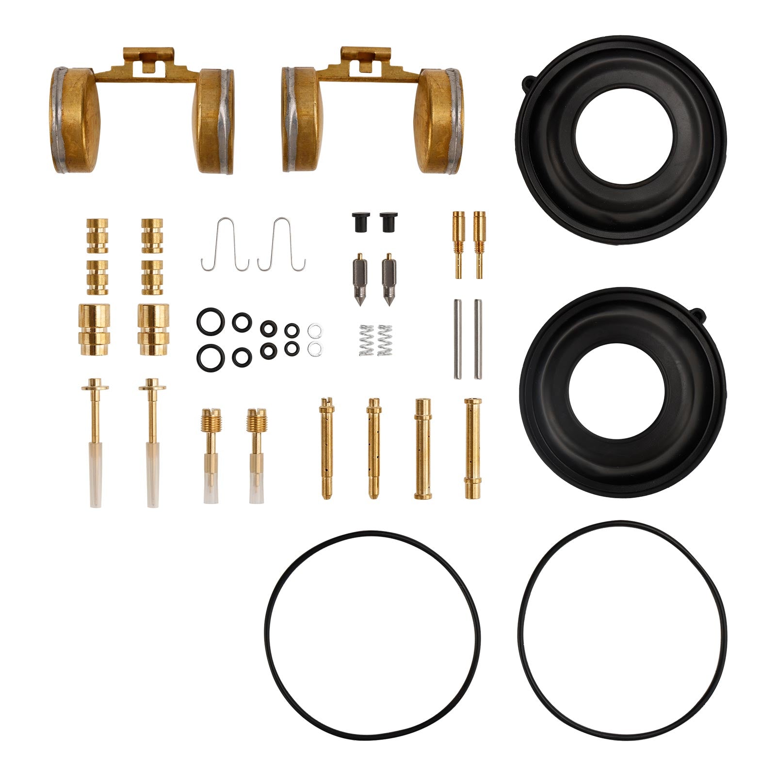 Kit de reparación y reconstrucción de carburador apto para Honda CB350 1968-1972 CL350 1968-1973