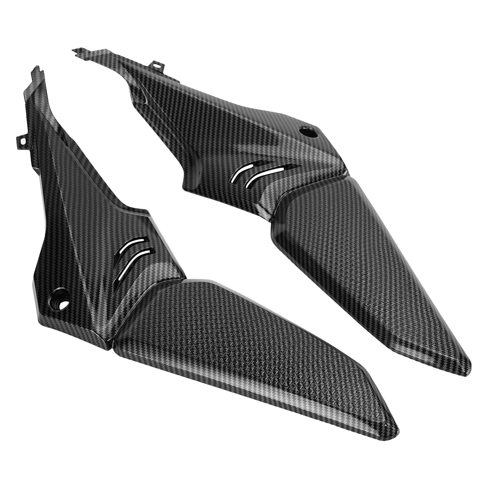 Cubierta de carenado lateral de plástico ABS, embellecedor de tanque de gasolina para Honda CBR650R CB650R 2019-2020 genérico