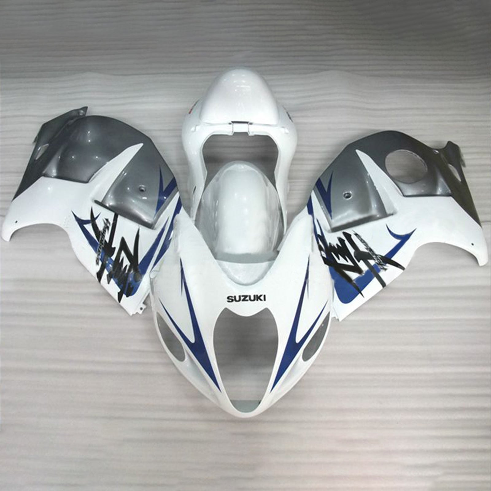 Amotopart Suzuki Hayabusa GSX1300R 1999-2007 Kit de carénage carrosserie plastique ABS