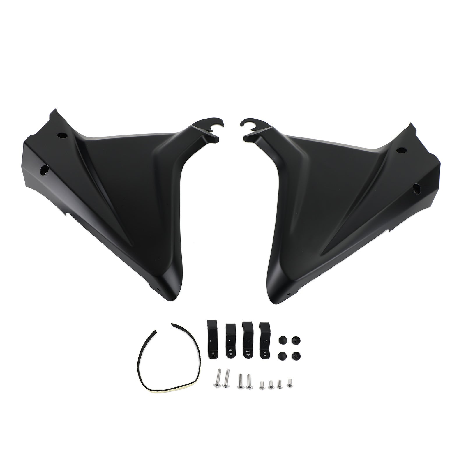 Pannelli di copertura del telaio laterale Trim carenature Cappucci per Honda CBR650R 2019-2021 Generico