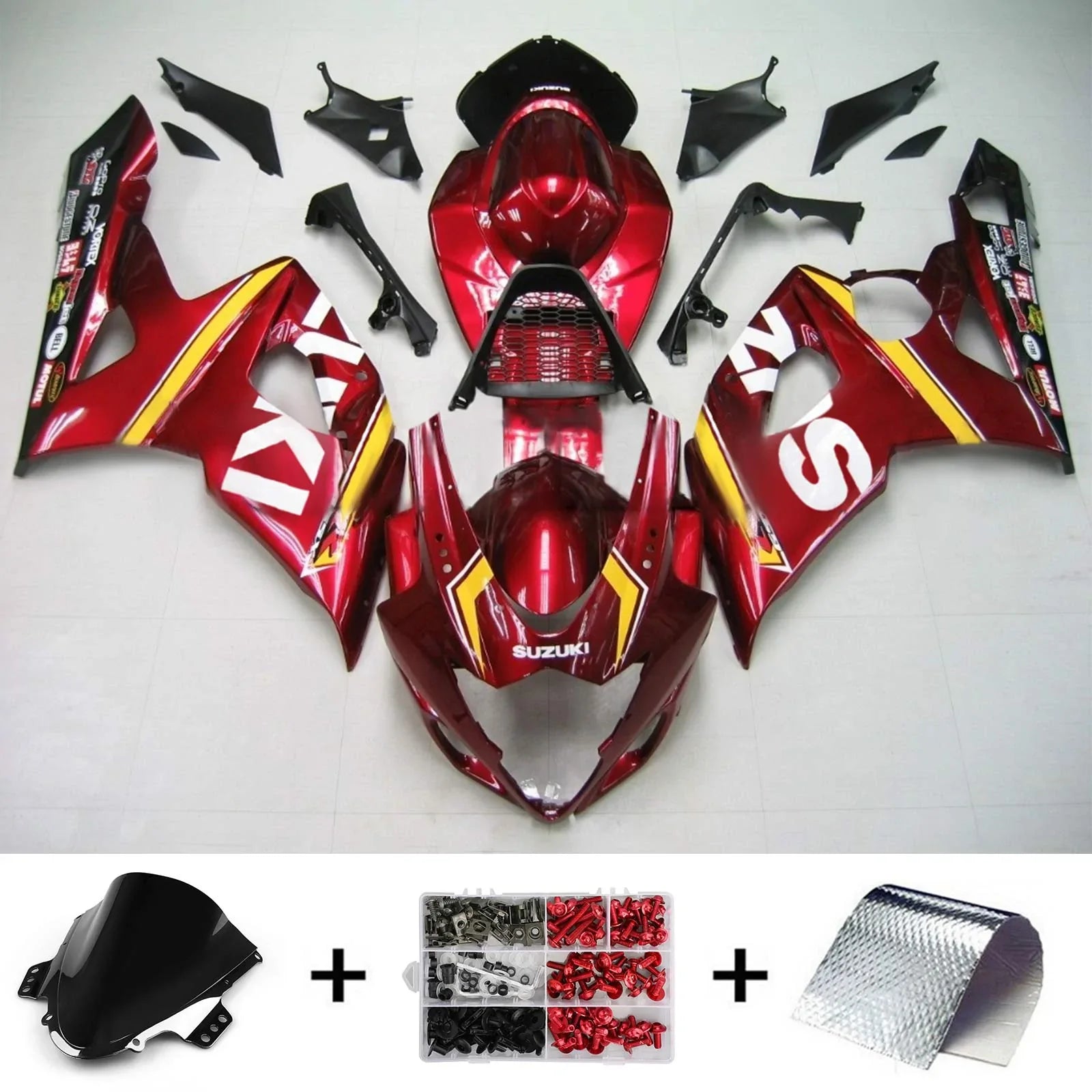 Amotopart Kit carenatura Suzuki GSXR1000 2005-2006