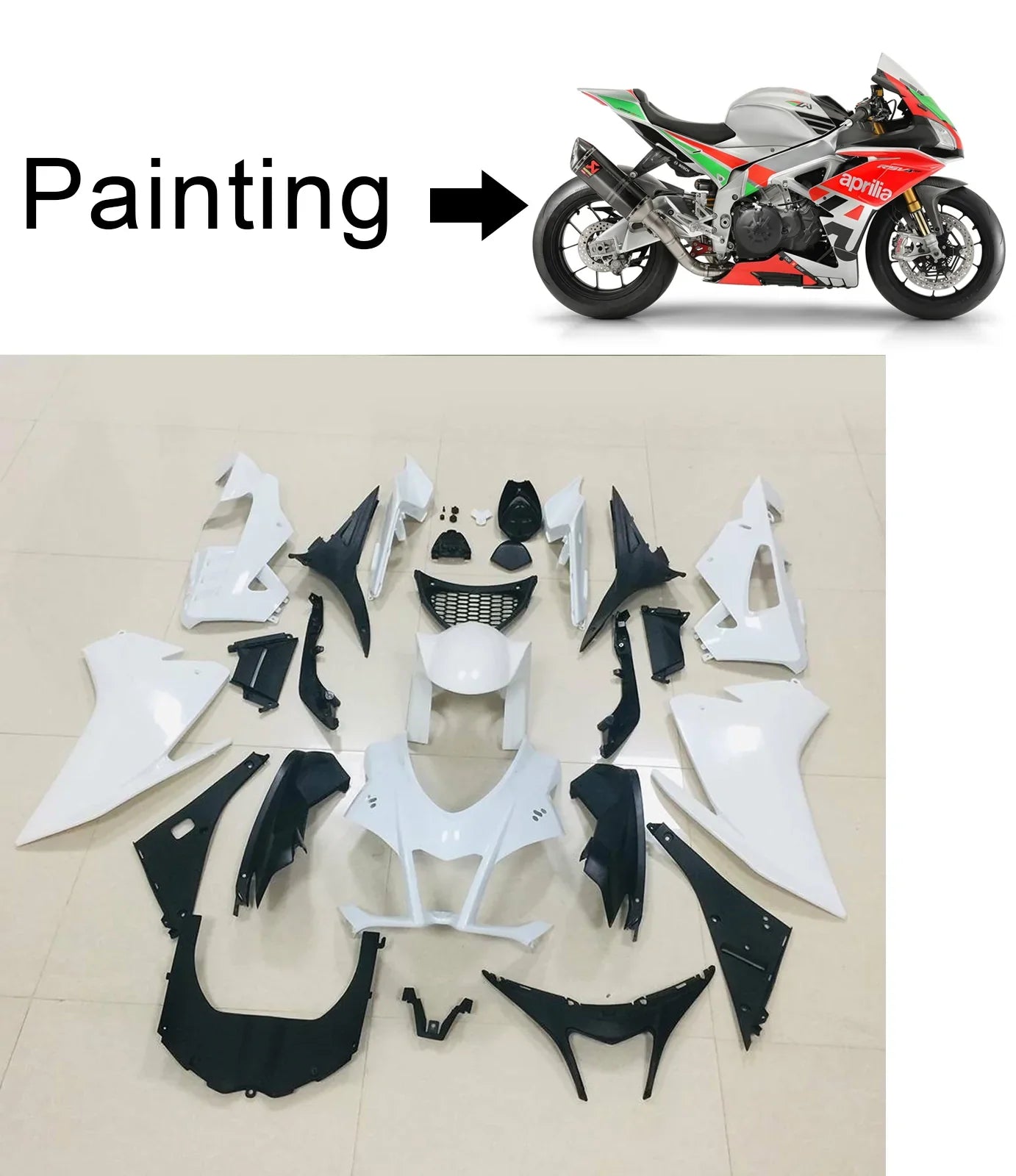 Carenado Amotopart Aprilia RSV4 1000 2016-2018