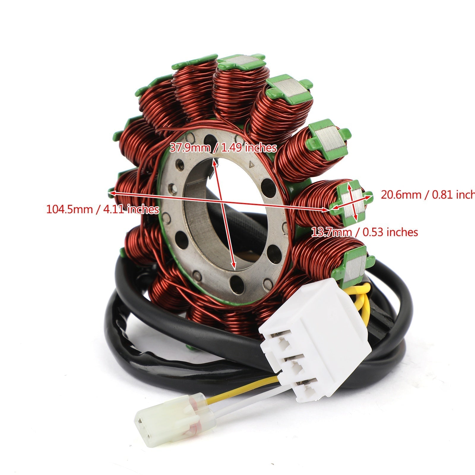 Areyourshop Stator Magneto Fit pour Honda CBR 1000 RR ABS 2009 CBR1000RR Repl.31120-MFL-D01 Générique