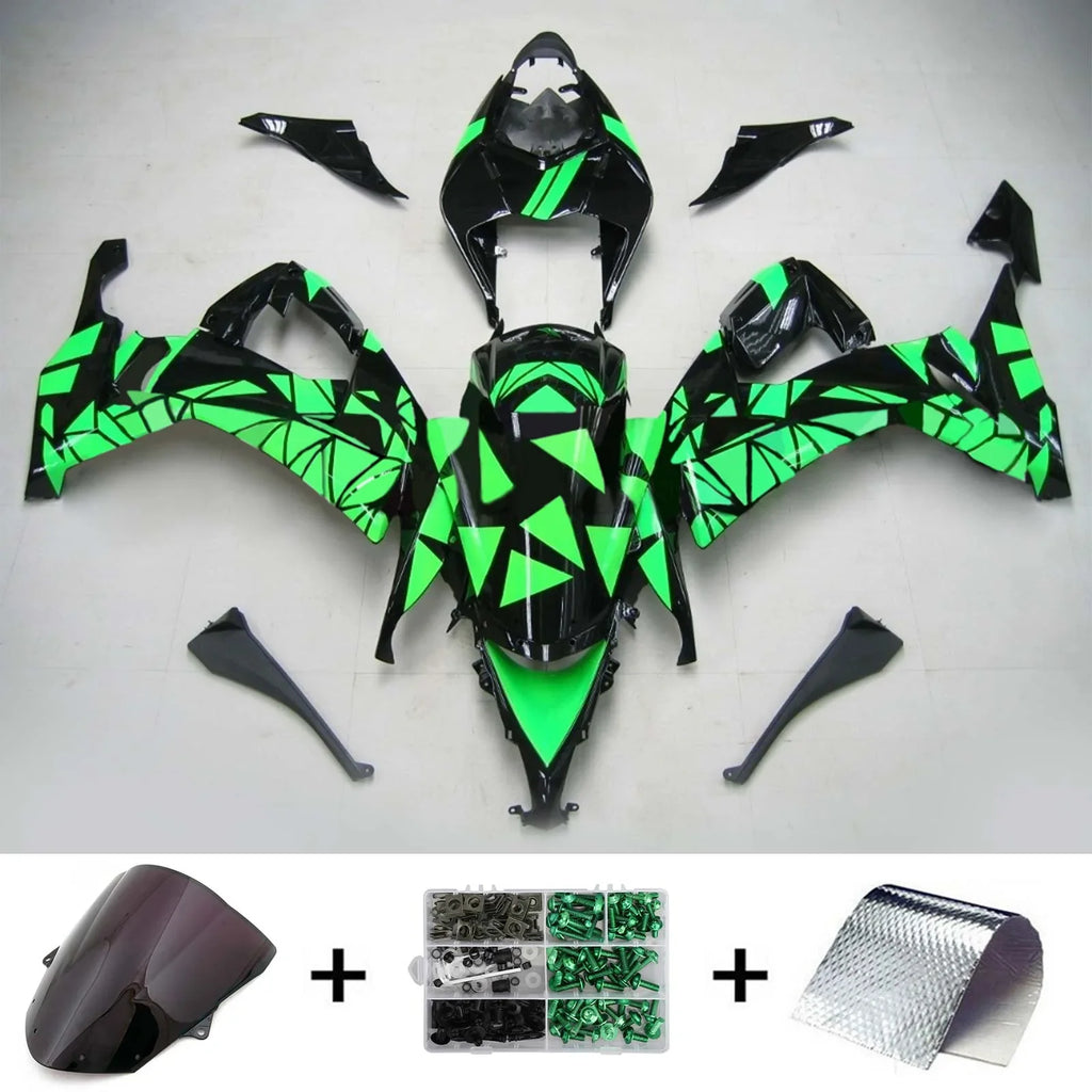 Amotopart Verkleidungsset für Kawasaki ZX10R 2008-2010 Generic