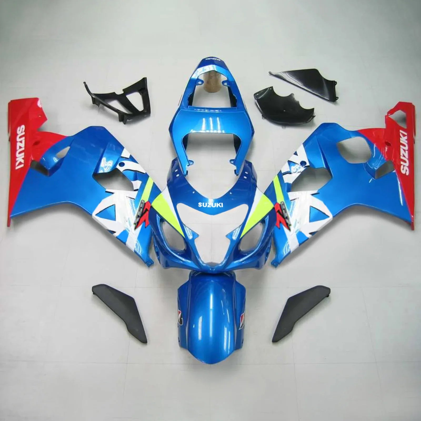 Amotopart Suzuki GSXR 600/750 2004-2005 Kit carenatura plastica ABS K4