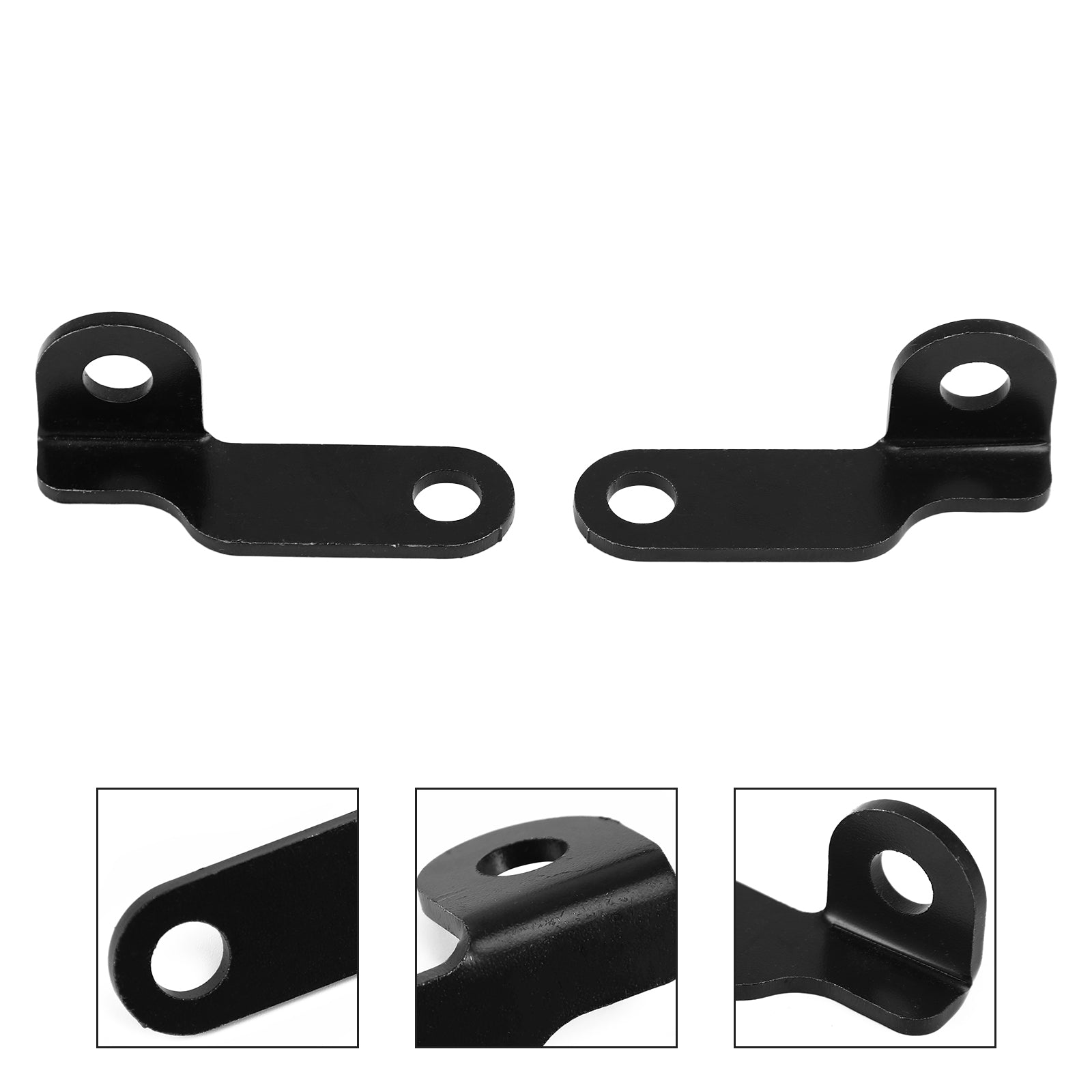 Support de support de clignotant avant pince de fourche arrière pour Sportster Big Twin générique