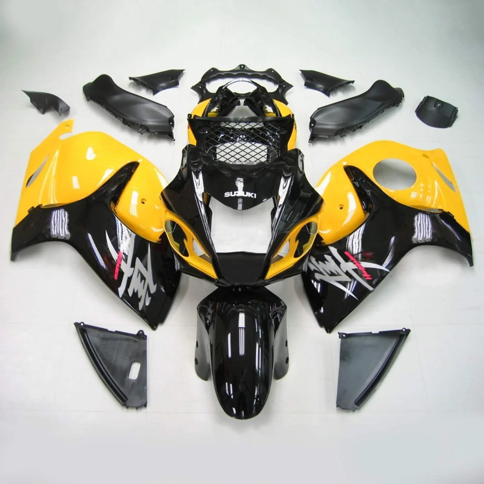 Amotopart Suzuki Hayabusa GSXR1300 2008-2020 Kit Carenado Carrocería Plástico ABS