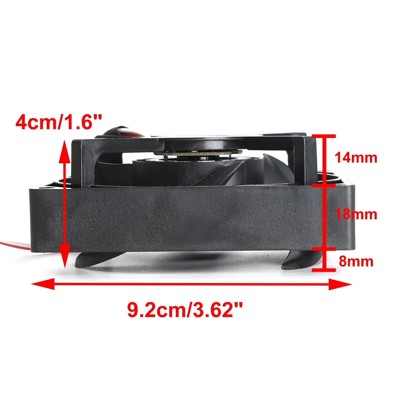 Assemblage de ventilateur de moteur rotatif de congélateur de réfrigérateur de DC12V 0.3A pour Samsung 3612JL-04W-S49