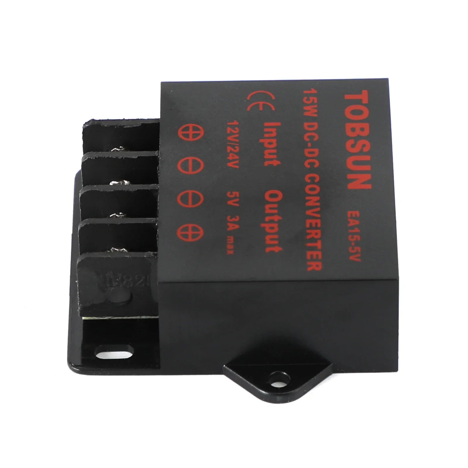 DC-DC 12V/24V à 5V 3A 15W Module régulateur abaisseur convertisseur de tension mètre