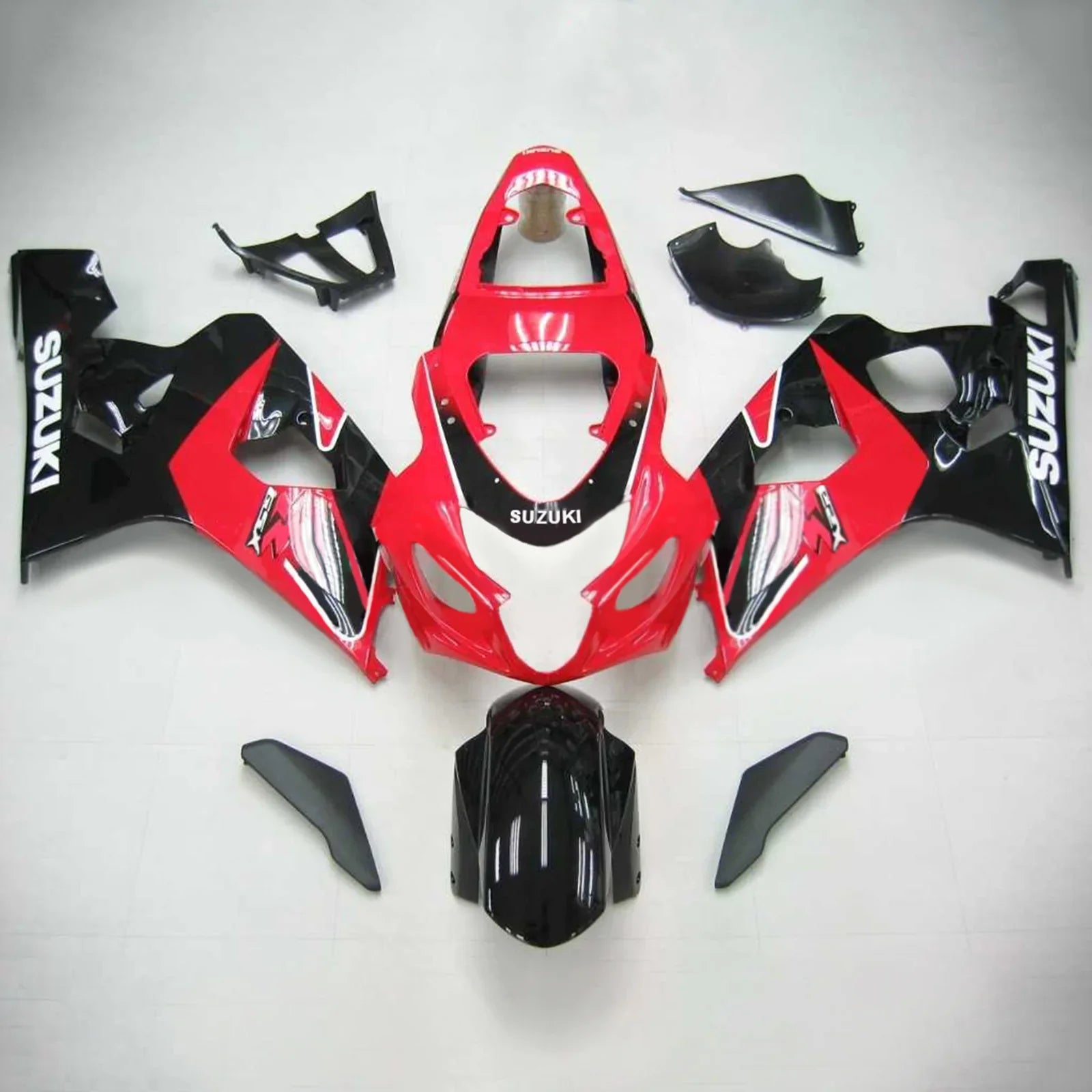 Amotopart Suzuki GSXR 600/750 2004-2005 Kit Carenado Plastico ABS Carroceria