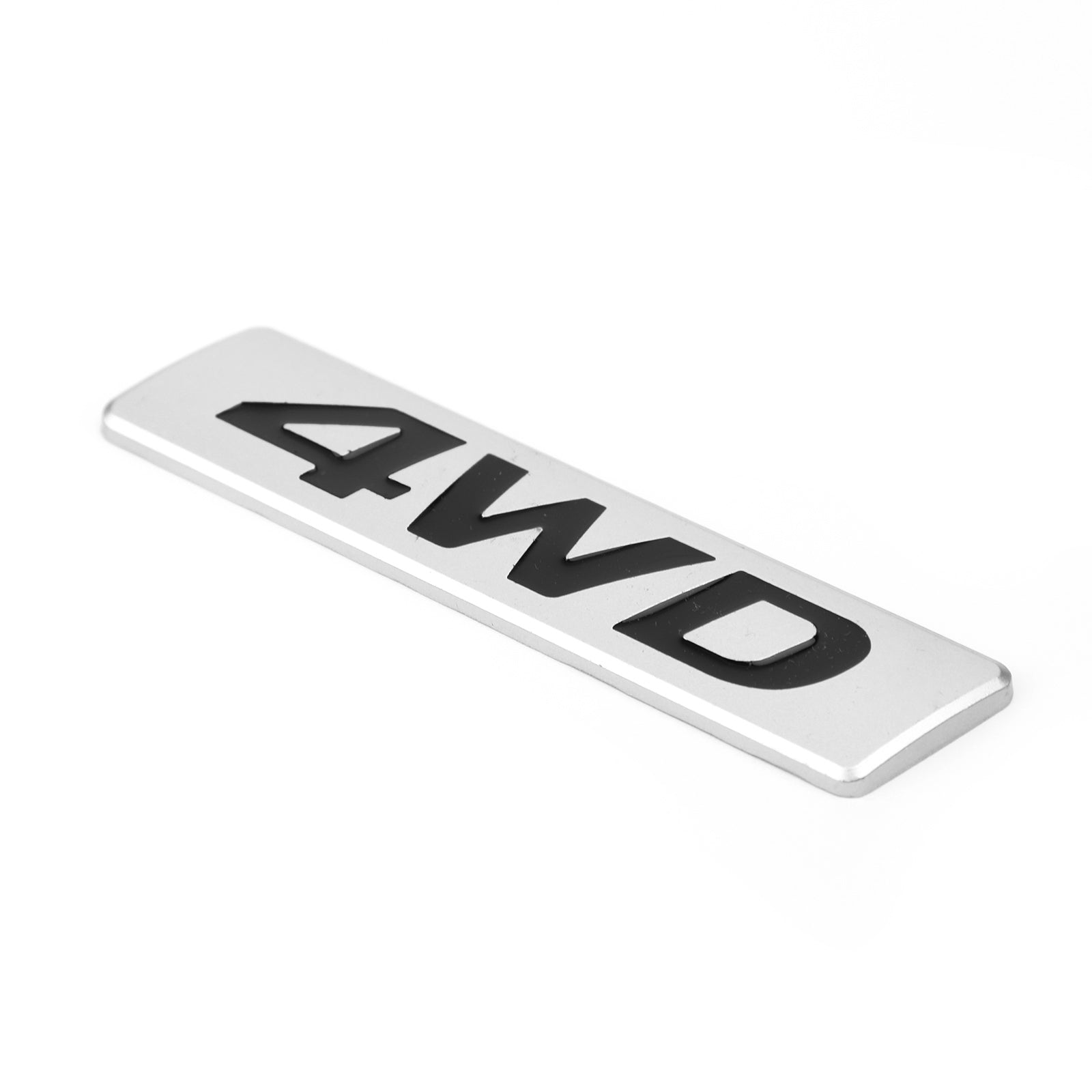 Nuevo Metal 4WD Emblem Car Fender Trunk Tailgate Badge Calcomanías Etiqueta 4WD 4X4 SUV Genérico