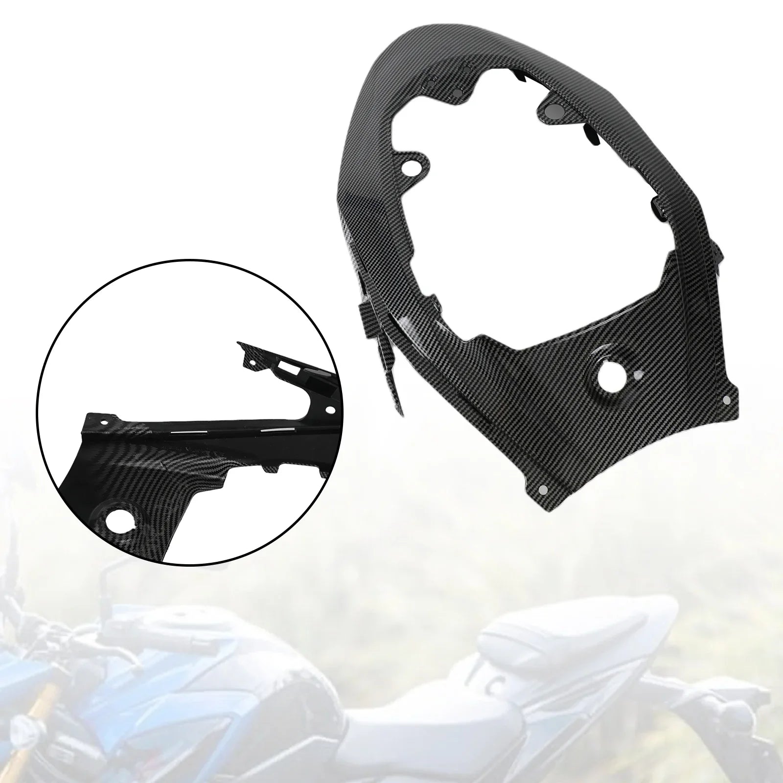 Zadnji centralni pokrov zadnjega repa za rep za rep za Suzuki GSXS-S750 2017-2021 Generic