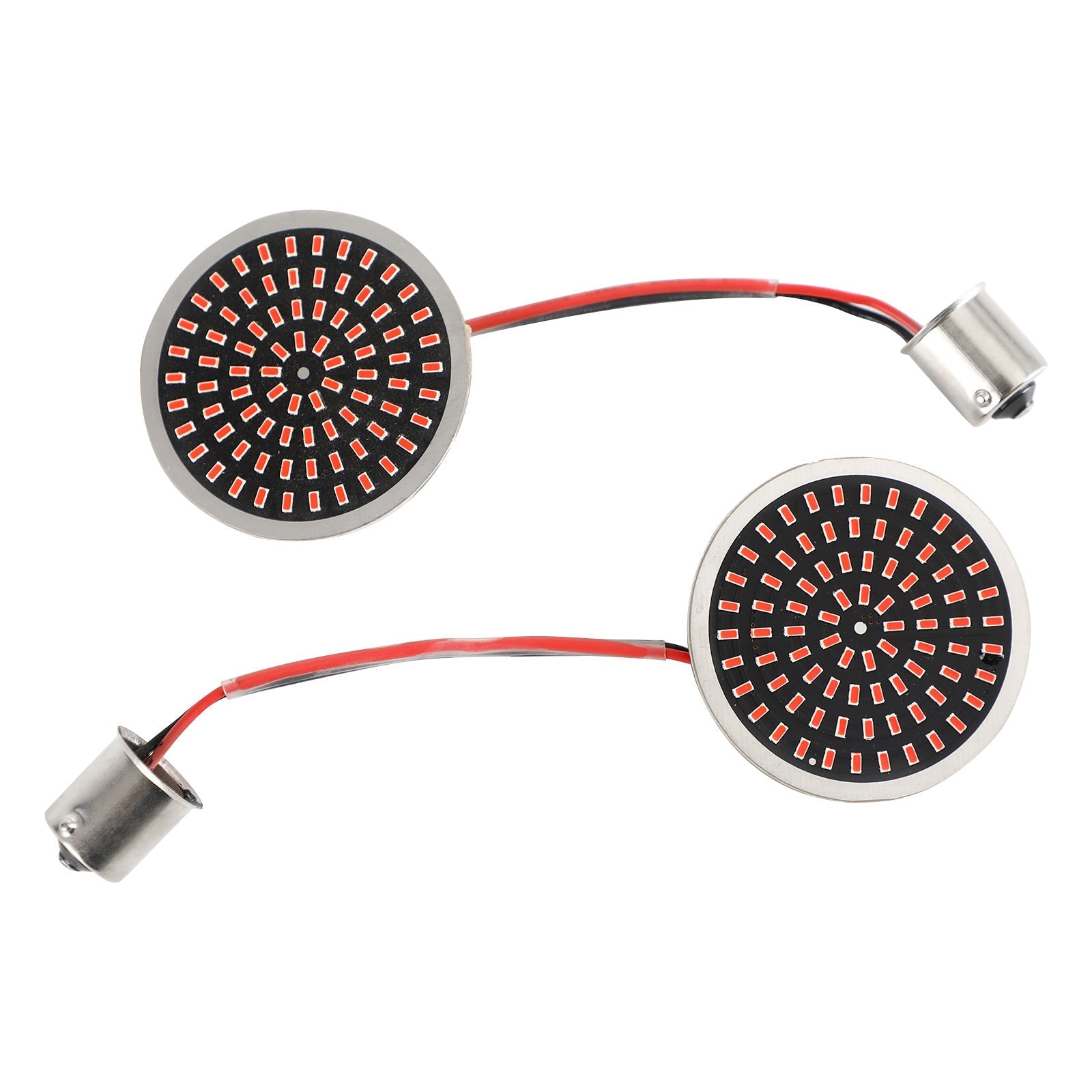 Lámpara LED de señal de giro 1156 apta para Softail Touring Dyna Sportster genérico