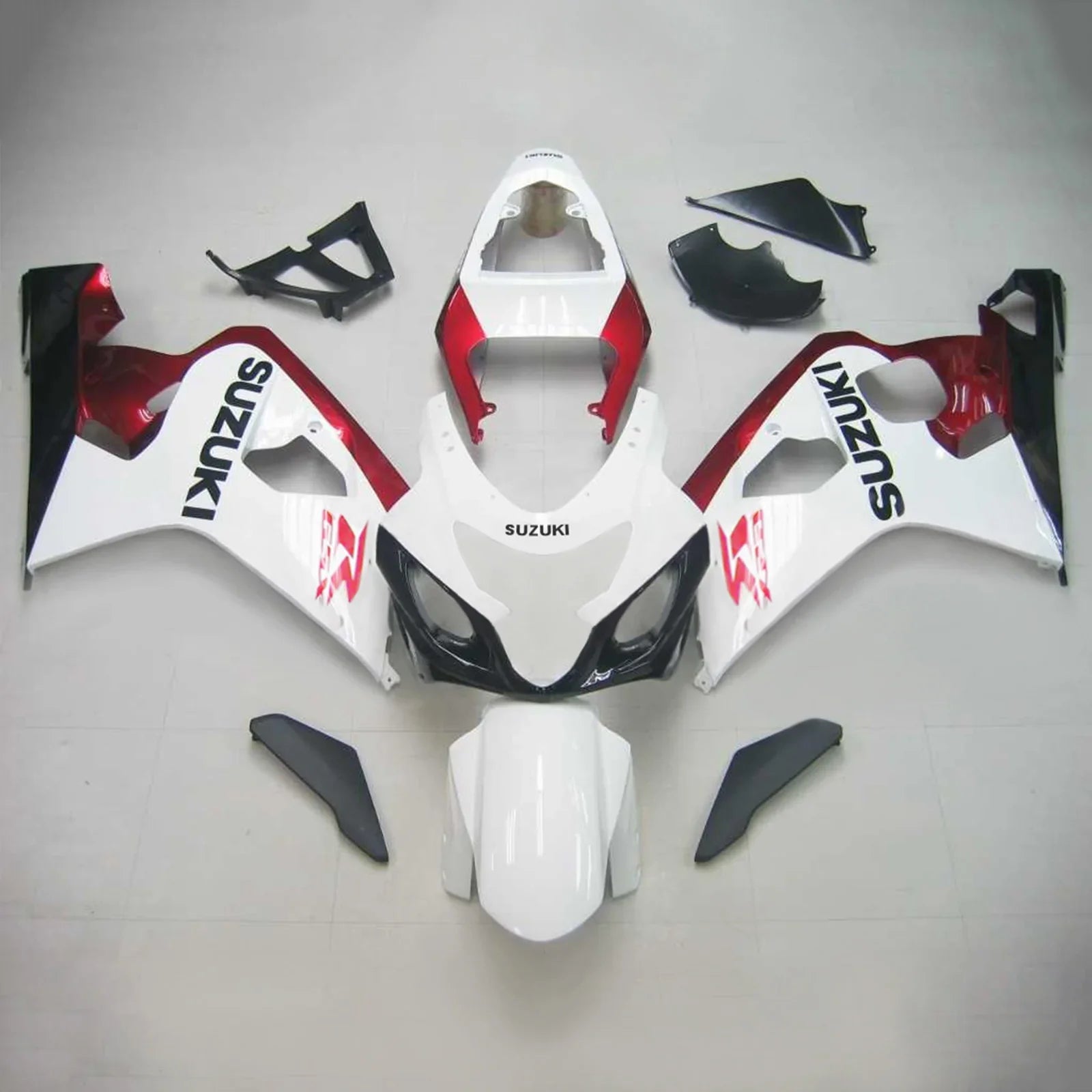 Amotopart Suzuki GSXR 600/750 2004-2005 Kit Carenatura Plastica ABS per Carrozzeria