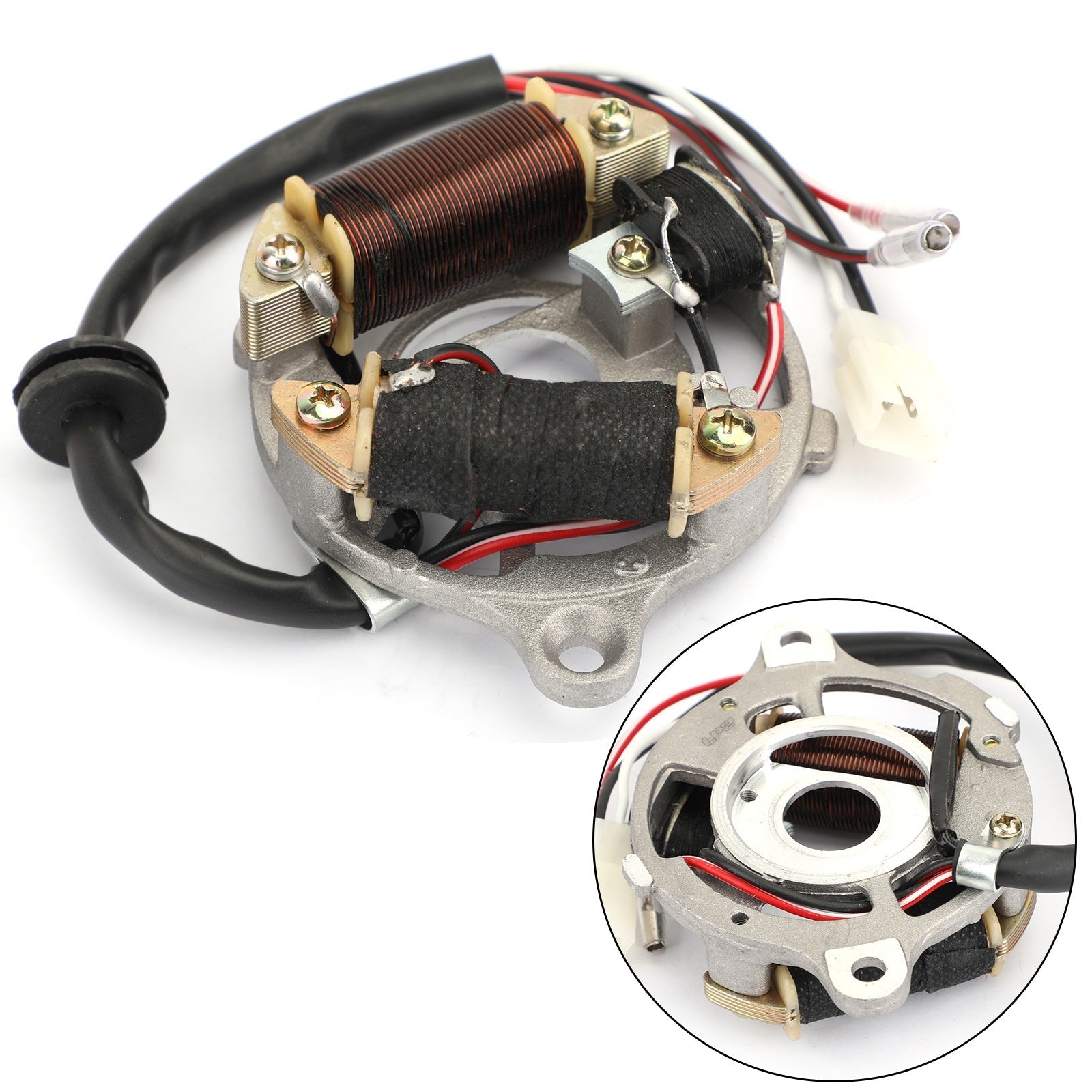 Alternateur Magnéto Stator pour Yamaha PW50 Zinger Y-Zinger 2001-2015 3PT-85560-00 Générique