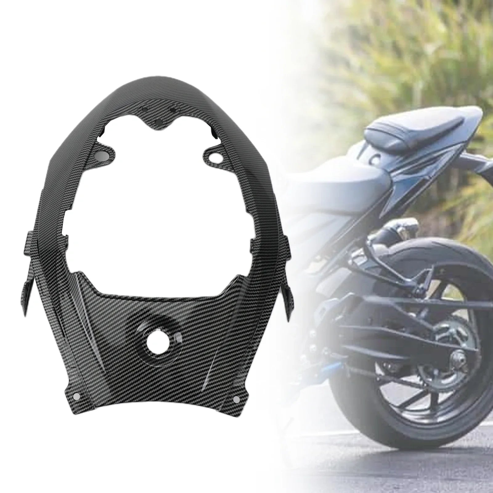 Zadnji centralni pokrov zadnjega repa za rep za rep za Suzuki GSXS-S750 2017-2021 Generic