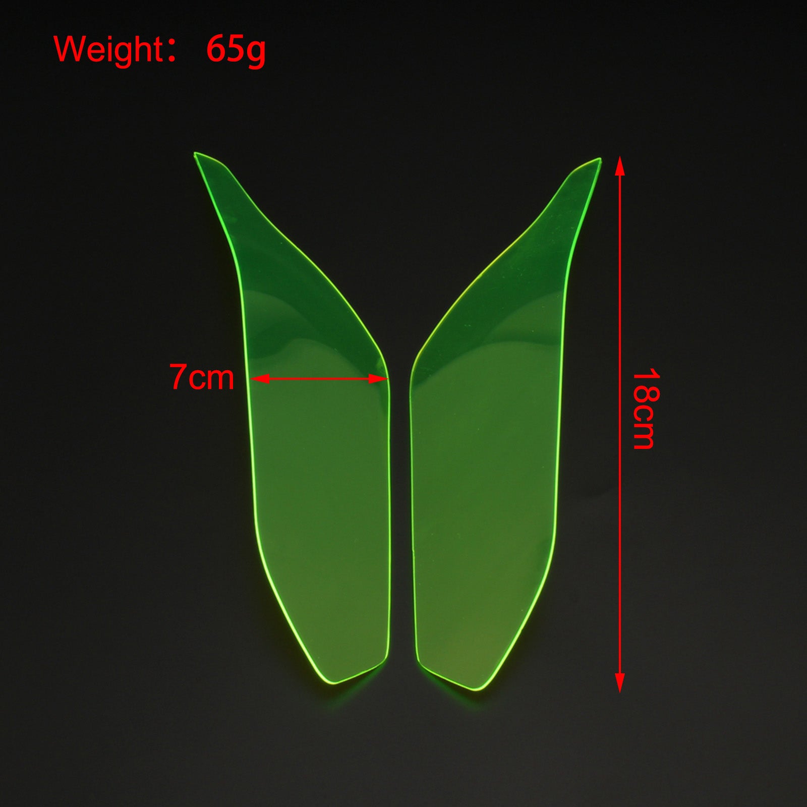 Couvercle de Protection de lentille de phare avant adapté pour Honda X-Adv 750 2017-2019 fumée générique