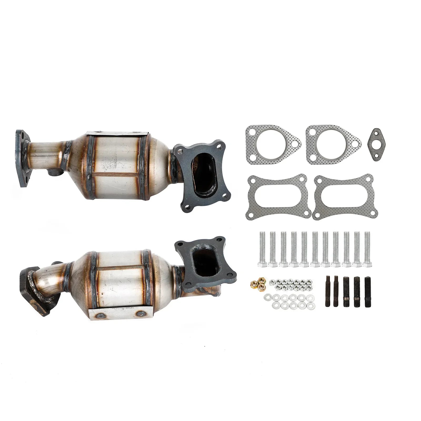 2008-2012 Honda Accord 3.5L Kit convertidor catalítico delantero izquierdo y derecho 45131 45132