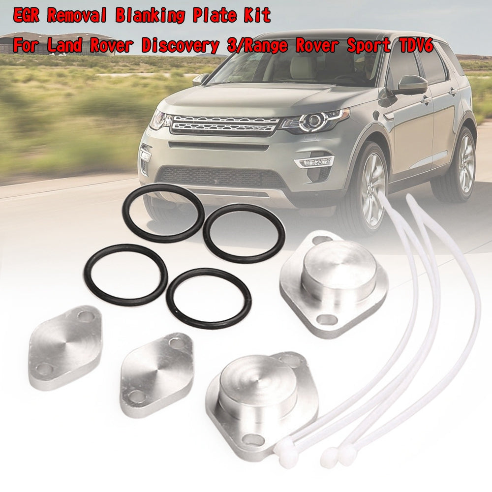 Land Rover Discovery 3 / Range Rover Sport TDV6 Kit de placa ciega EGR