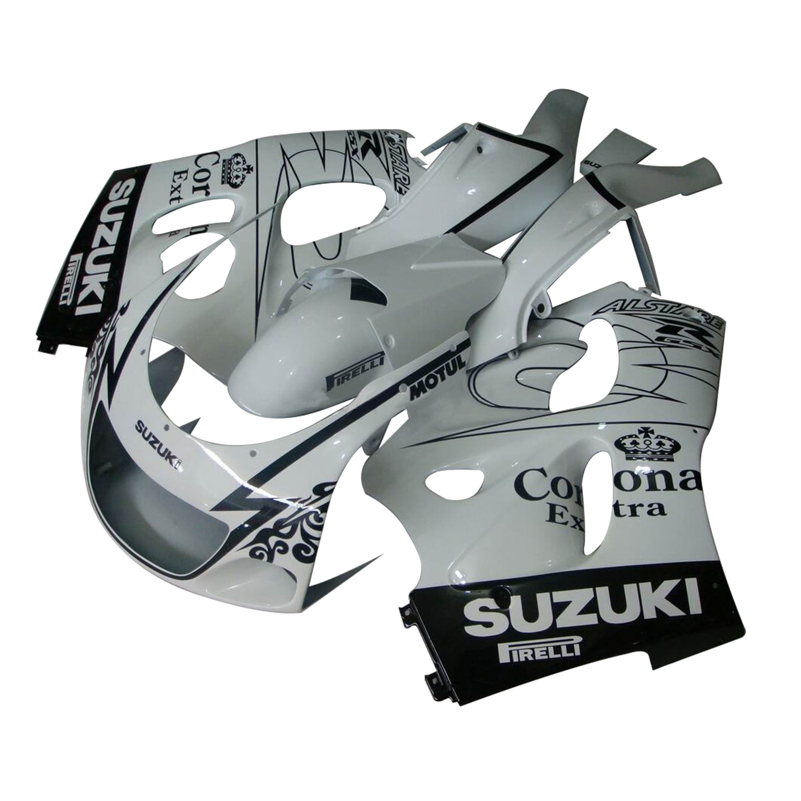 Amotopart Suzuki GSXR600 1996-2000 GSXR750 1996-1999 Kit de carenado de carrocería