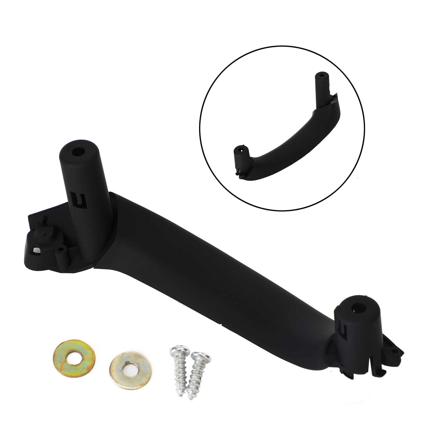 Garniture intérieure de poignée intérieure de porte gauche + droite noire pour BMW F25 F26 X3 X4 générique