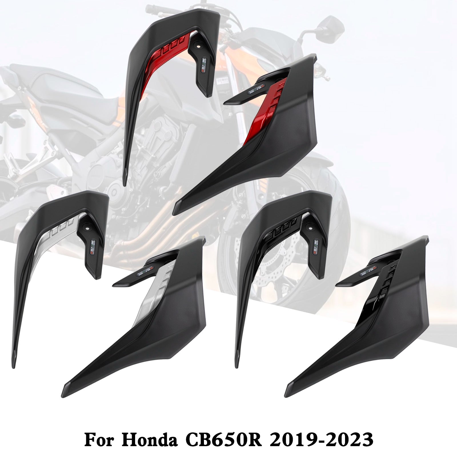 Carénage de déflecteur 'aile aérodynamique Honda CB650R 2019-2023