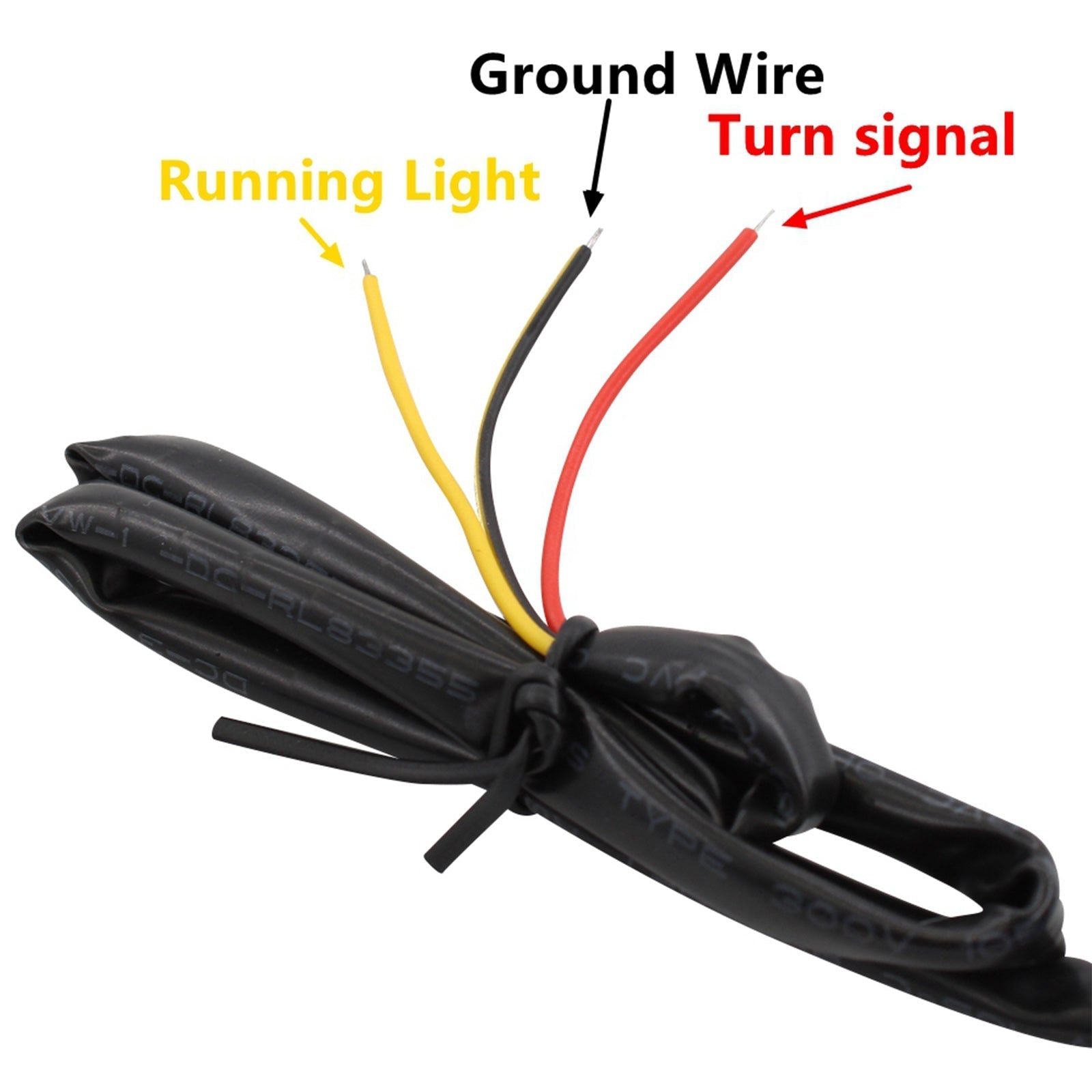 Mini intermitente trasero LED para Sportster Touring Dyna Softail