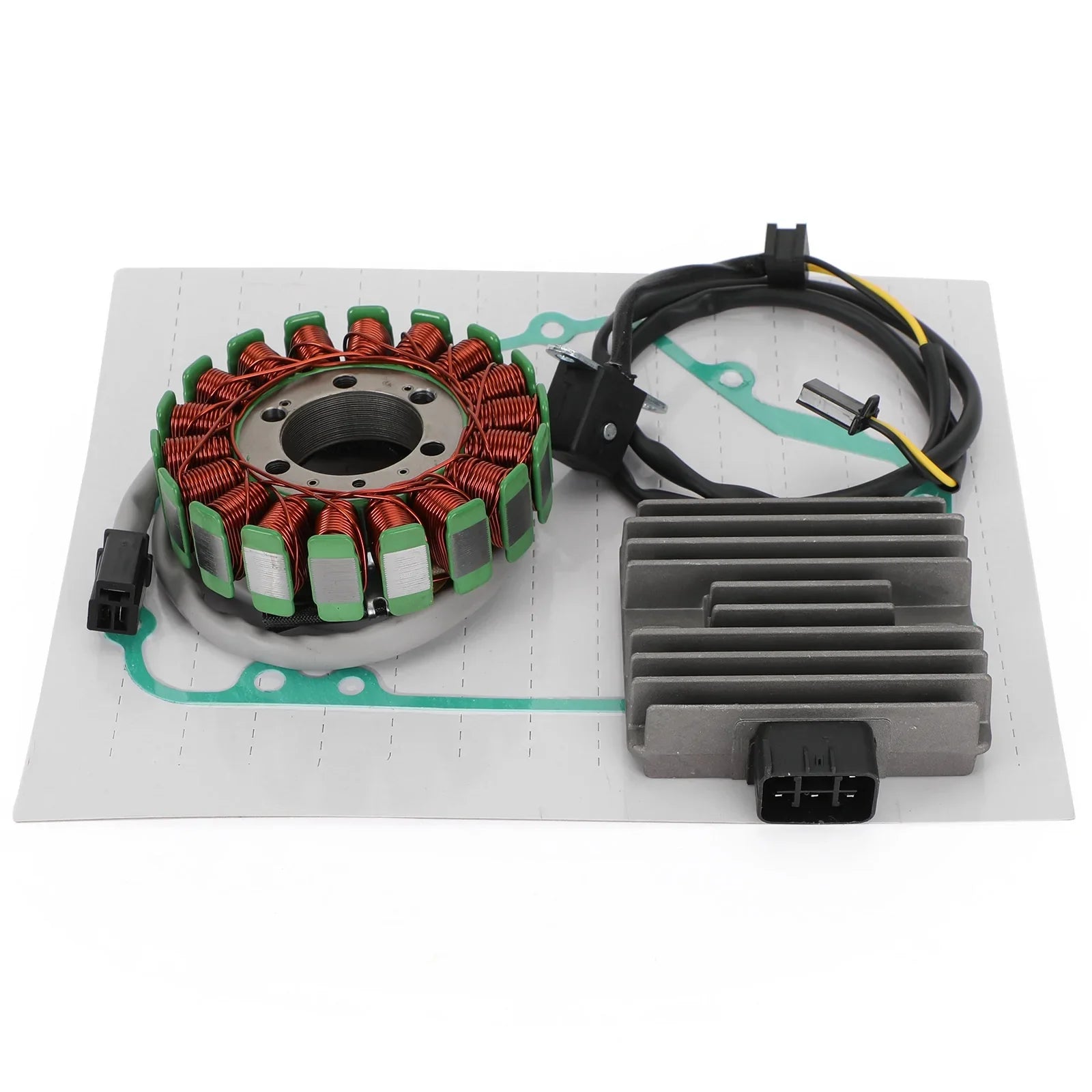 Kit de joints de bobine de stator de magnéto de régulateur pour Kawasaki EX 250 R Ninja 08 - 10 générique