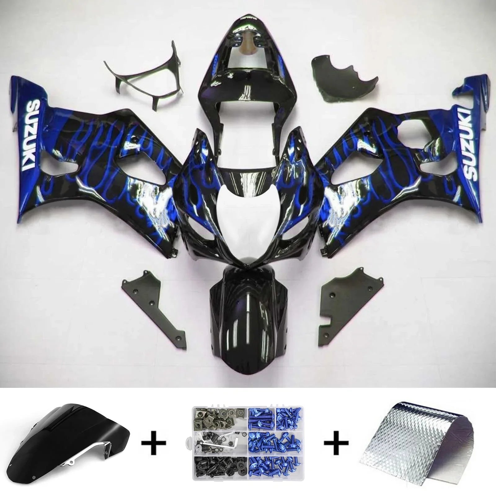 Amotopart Kit carenatura Suzuki GSXR1000 2003-2004 K3