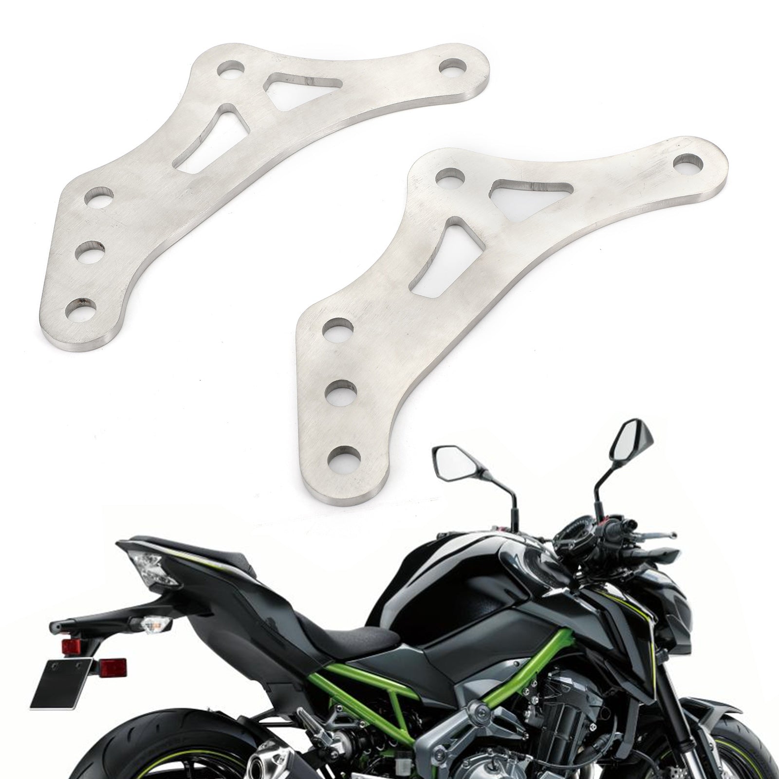 Moto Regolabile Sospensione Drop Link Kit Abbassamento Per Kawasaki Z900 2017-UP Generico