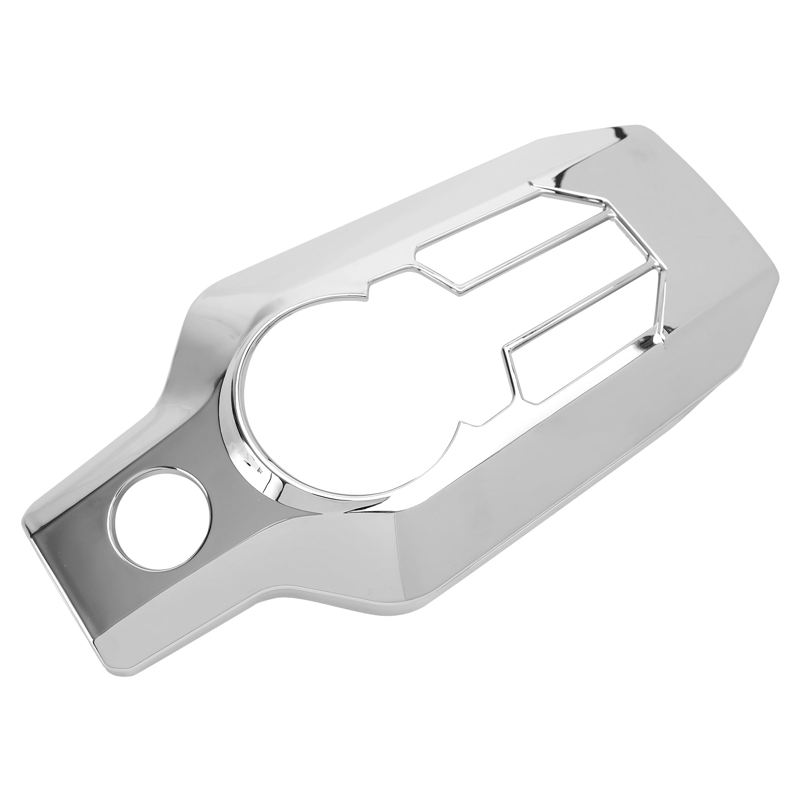 Cubierta de Panel de interruptores de consola central cromada para Honda Goldwing GL1800 2018-2020 genérico