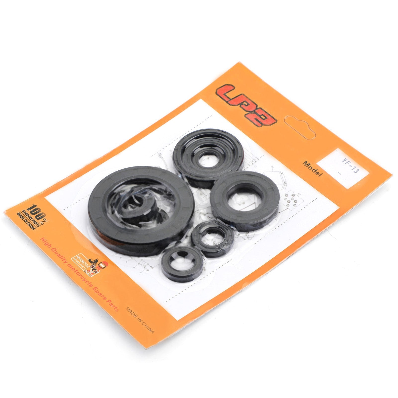 Kit de sello de aceite de motor de 9 piezas para Honda CR250R 2005-2007 cr250r cr-250r genérico