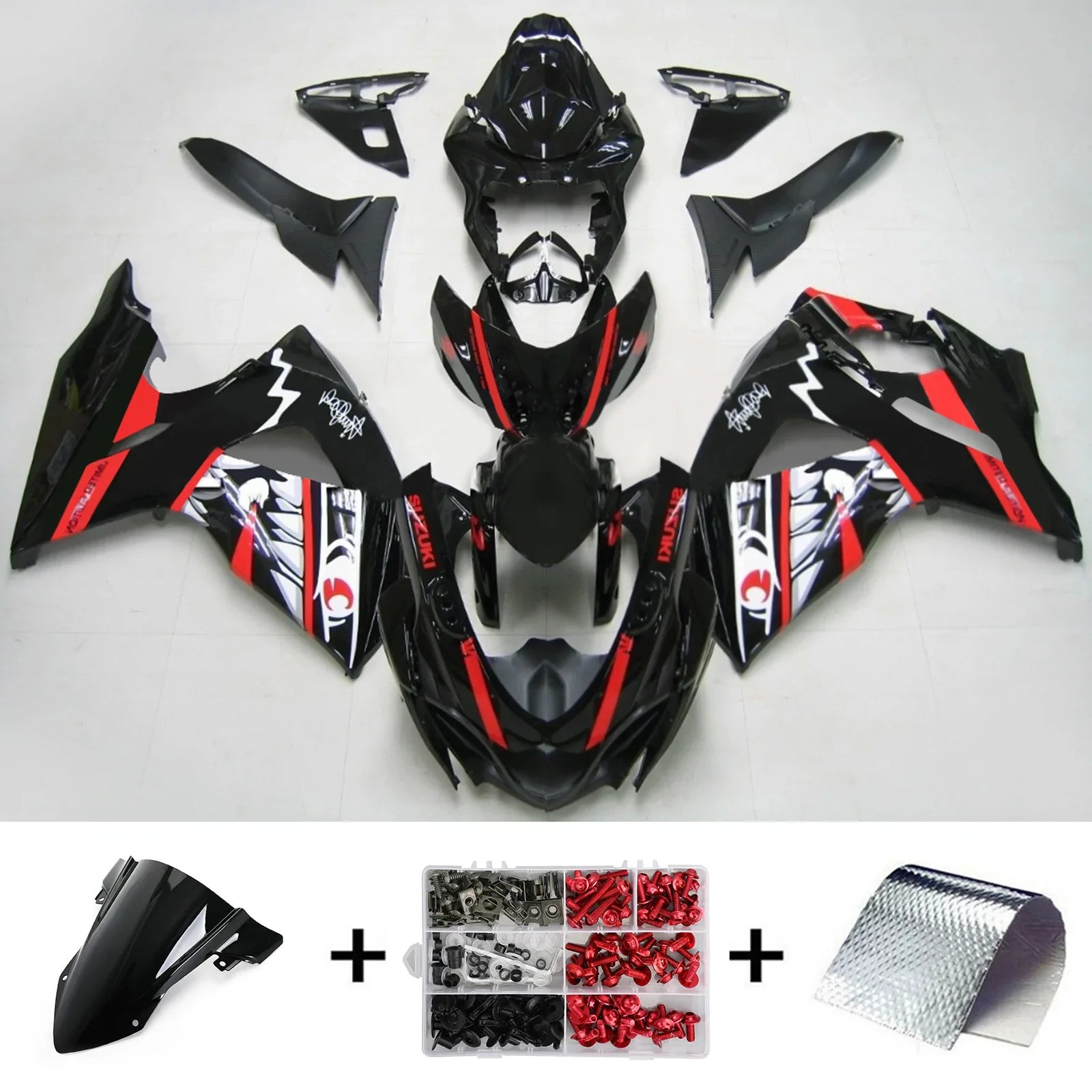 Kit de carénage Amotopart Suzuki GSXR1000 2009-2016