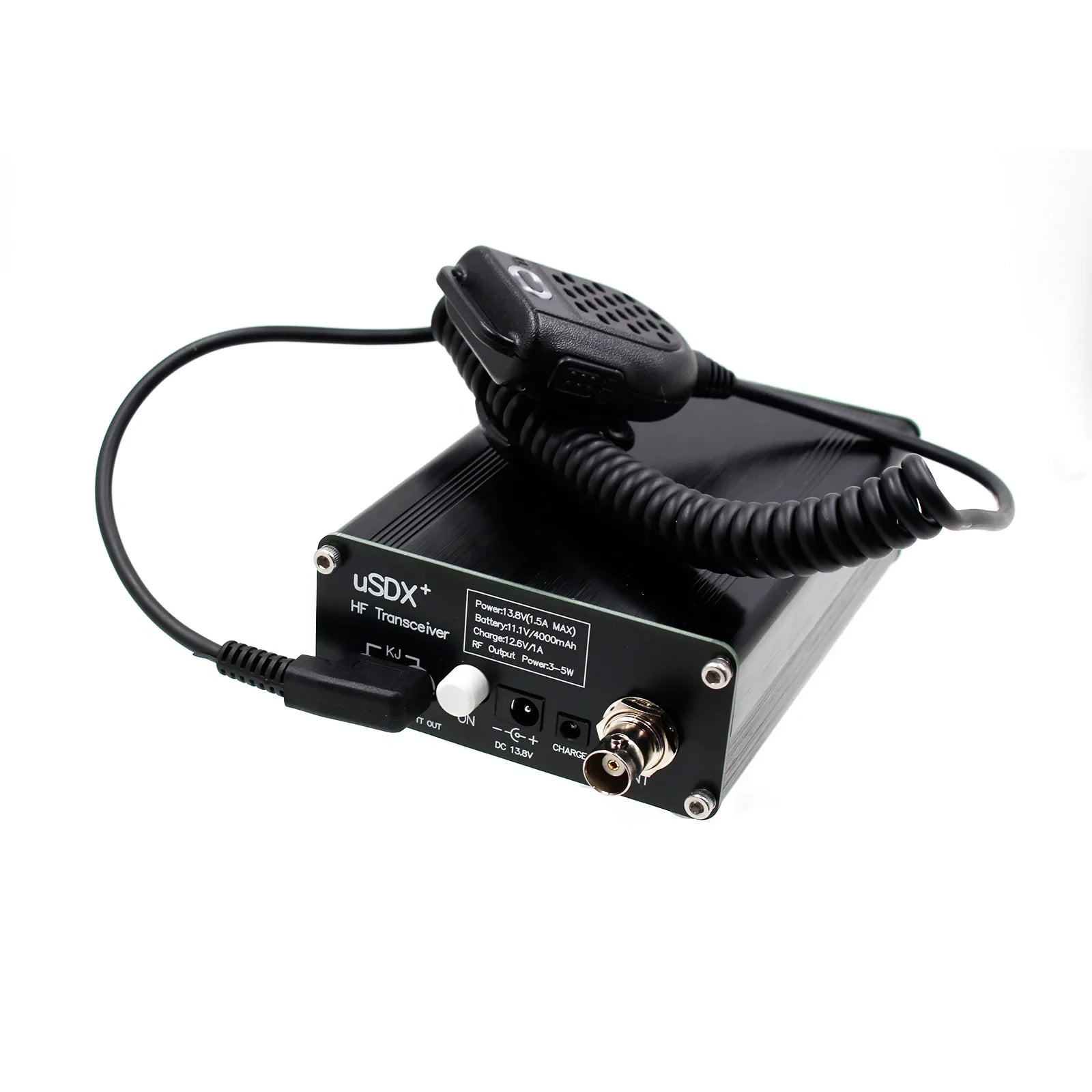 Nouvel émetteur-récepteur USDX + HF HF Ham Radio QRP CW émetteur-récepteur 3W-5W tous modes 8 bandes