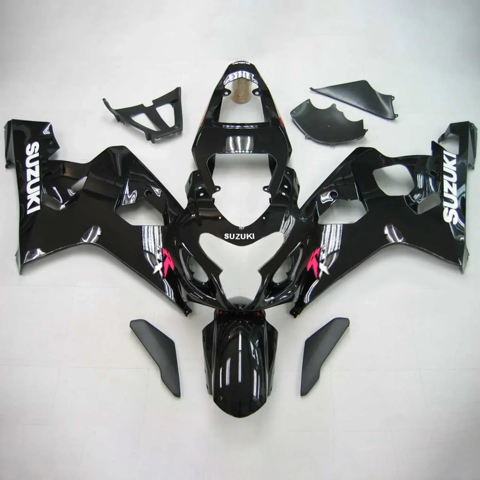 Amotopart Suzuki GSXR 600/750 2004-2005 Kit Carenatura Plastica ABS per Carrozzeria