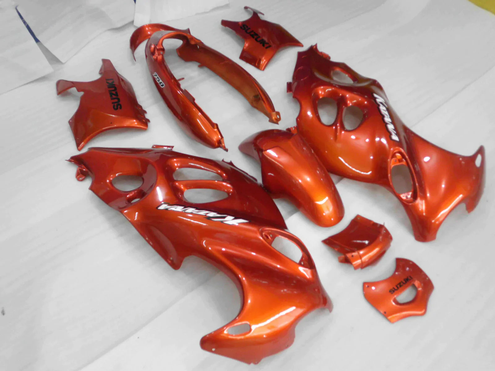 Amotopart Suzuki Katana GSXF600 GSXF750 2005-2006 Carenado Kit Carrocería