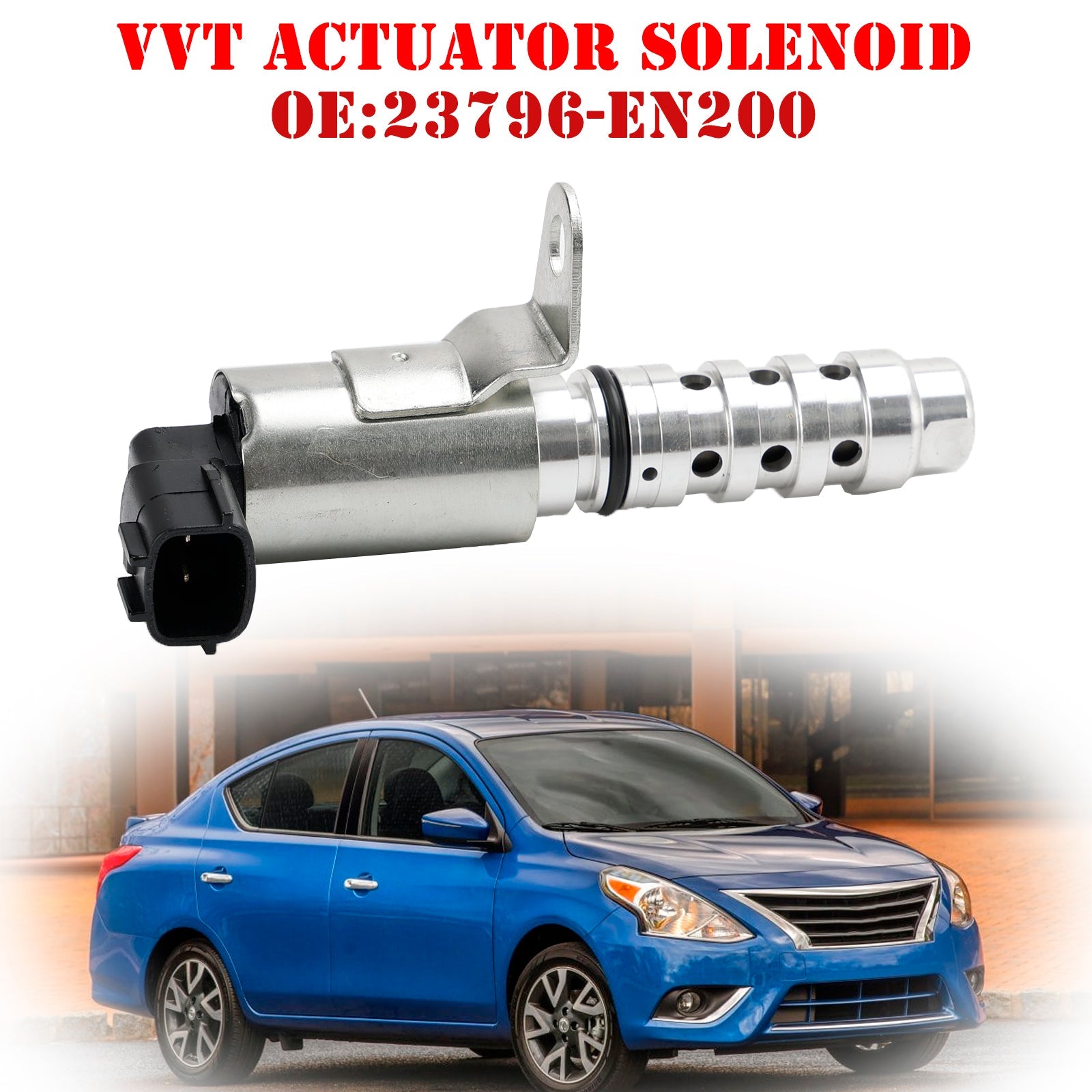 Solenoide del actuador VVT de sincronización variable del motor 23796-EN200 para Nissan Versa
