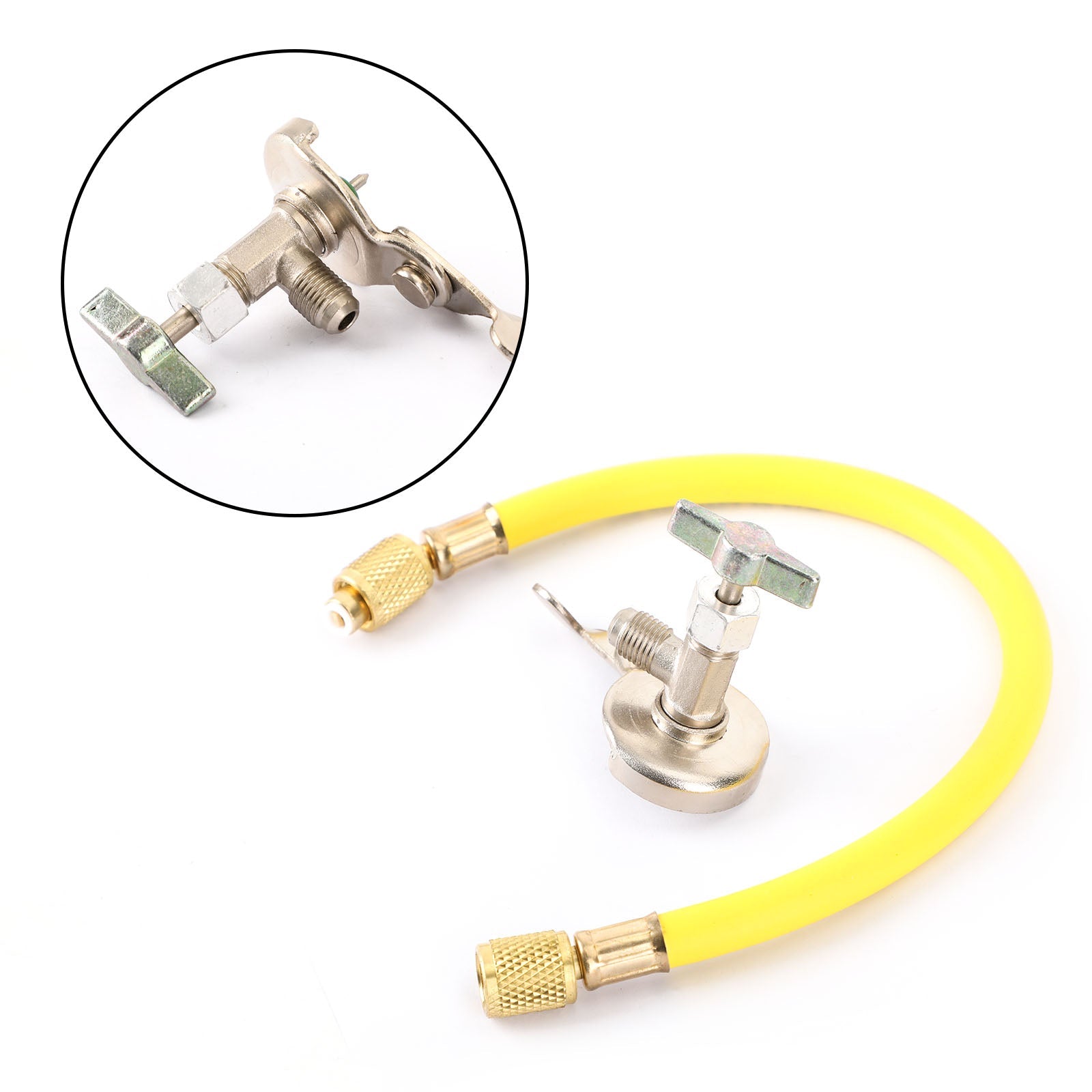 A/C R12 R22 peut taper le kit de valve de tuyau de recharge de réfrigérant Tapper