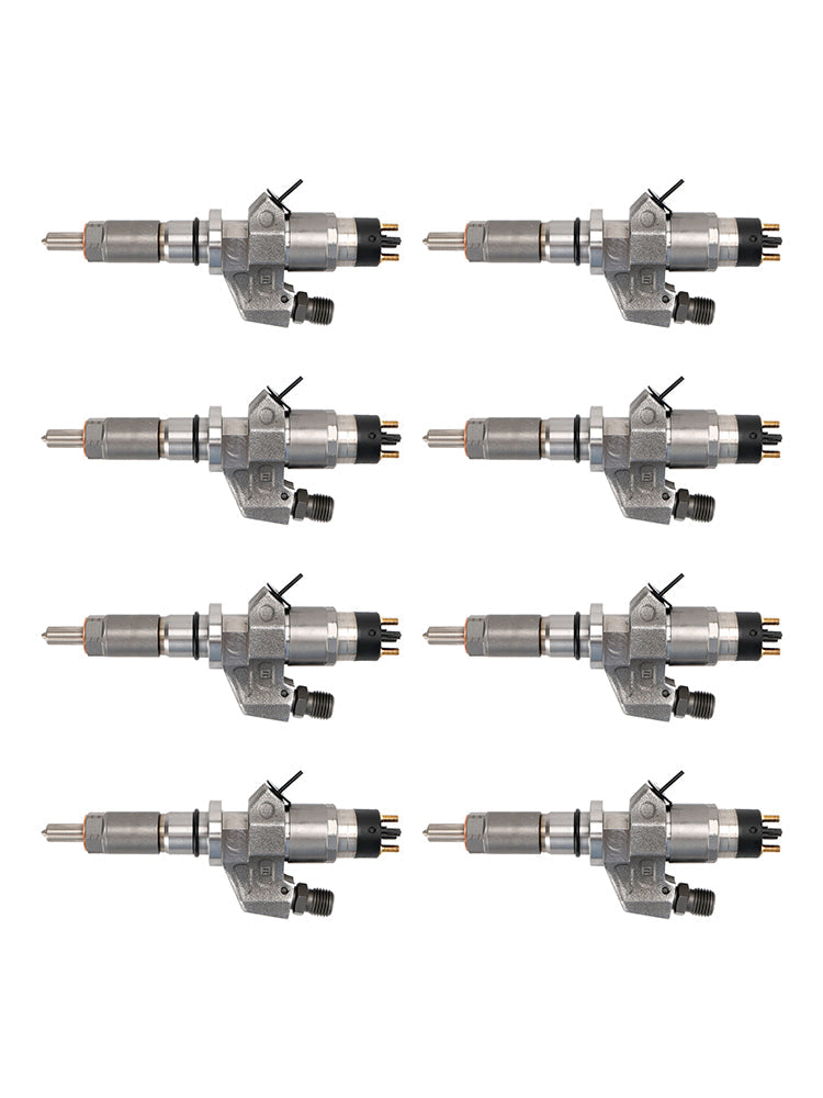 8 inyectores de combustible 0445120008 para Duramax Fit Chevy Silverado 2001-2004,5