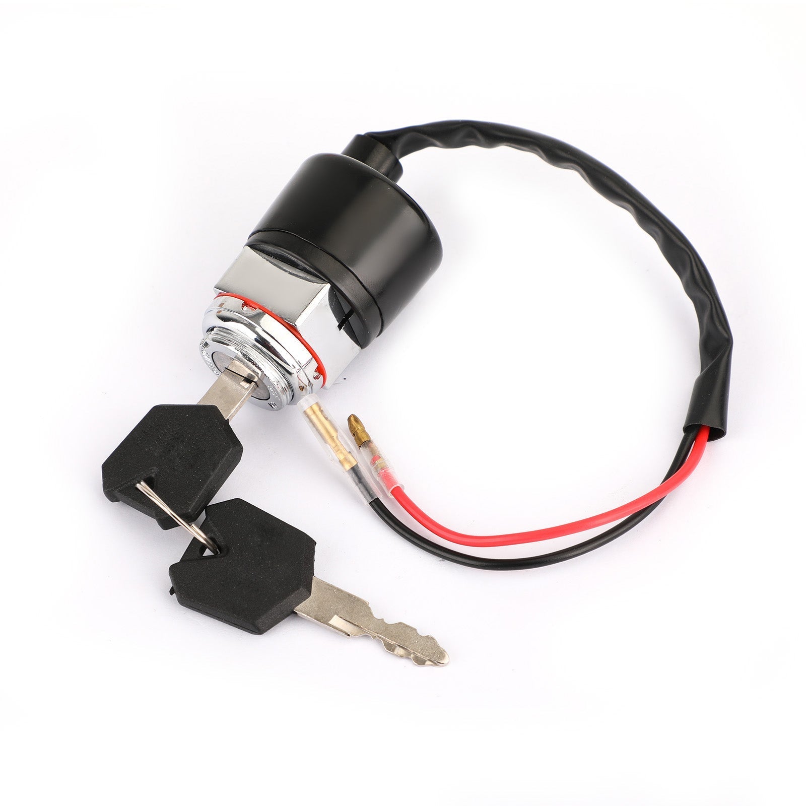 Interruptor de encendido con llaves para Honda SL CB 100 125 CL 70 90 100 125 S90 XL 100 Genérico