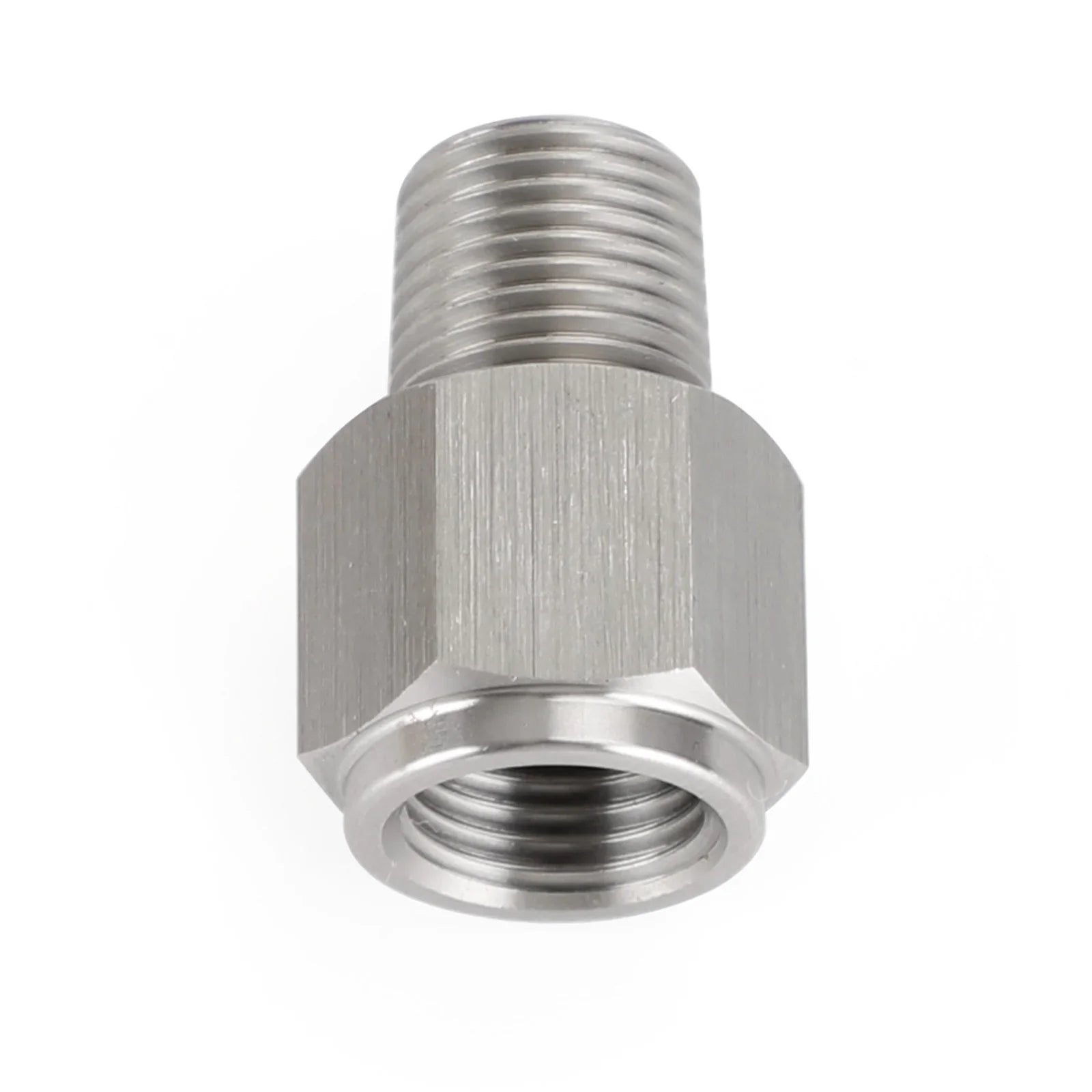 Adaptateur de jauge de pression d'huile en acier inoxydable femelle 1/8" NPT mâle vers M10x1.0