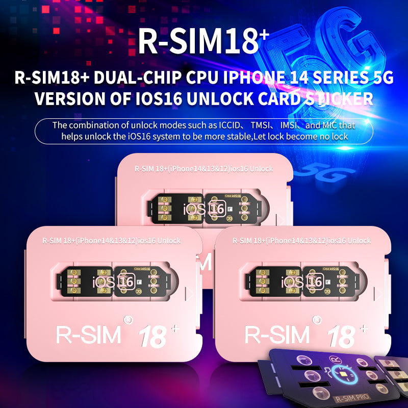R-SIM19 NUOVA scheda SIM di sblocco stabile QPE per iPhone 15 Plus 14 13 Pro Max 12 IOS17